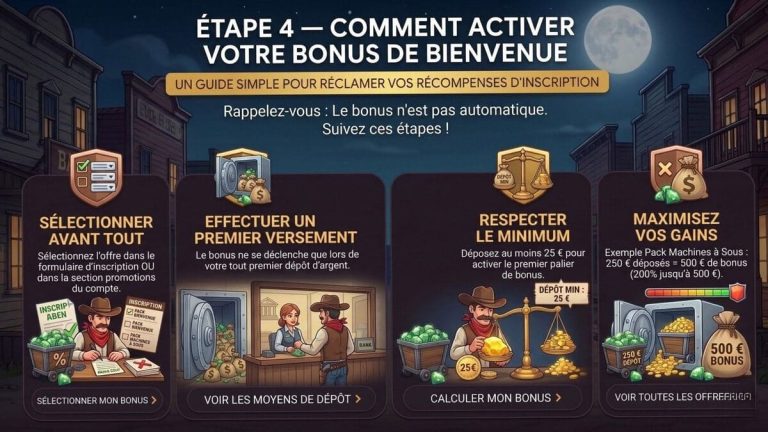 Mad Casino activation bonus bienvenue