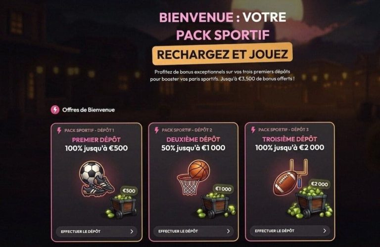 Mad Casino pack sportif