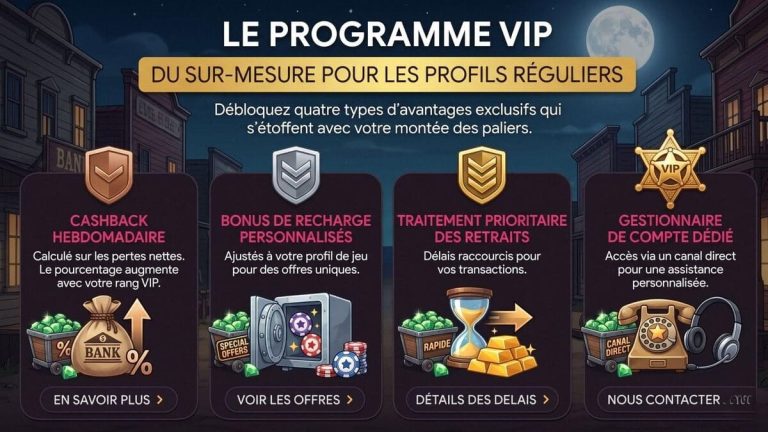 Mad Casino programme VIP